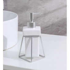 Дозатор «Геометрика» серебристый 4785324