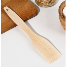 Лопатка деревянная 245×45×4мм «Берёза люкс» 1779850