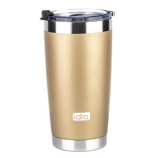 Термокружка LARA LR04-25 560 мл gold