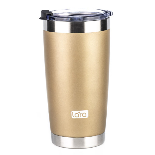 Термокружка LARA LR04-25 560 мл gold