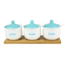 Набор банок керам. Guffman 3пр C-06-042-BS