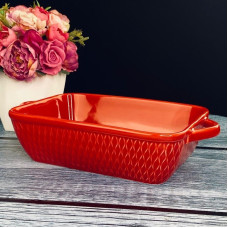 Блюдо для запекания Lenardi прямоуг 118-091 фарфор 10614827