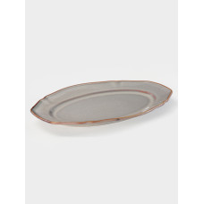 Блюдо сервировочное Magistro Vintage фарфор, серое 10609588