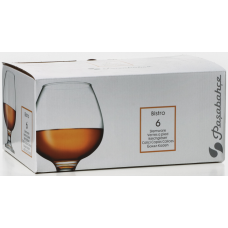 Набор бокалов для коньяка «Paşabahçe Bistro» 395мл 6шт 44188/552060