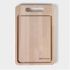 Доска разделочная «Фигурная ручка» 29×19×1.5см 159734 Доска разделочная «Фигурная ручка» 29×19×1.5см 159734