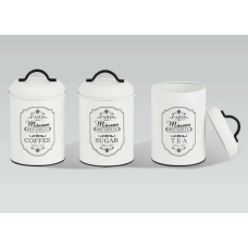 Набор из 3-х ёмкостей Maestro  MR-1771-3CS-white