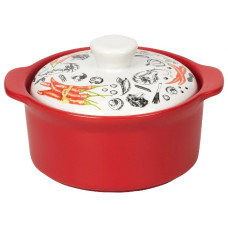 Кастрюля керамическая APPETITE "Chilli" C1808-CH 1.3 л.