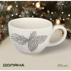 Кружка новогодняя Доляна Snow cones 370 мл 10338146