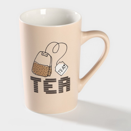 Кружка Доляна «Good morning» Tea 385мл 9892972 Кружка Доляна «Good morning» Tea 385мл 9892972