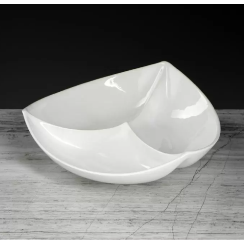 Менажница «Орешник» керамика 3 секции 22см