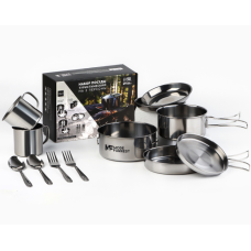 Подарочный набор посуды для похода «MODE FORREST» 12пр 10218304