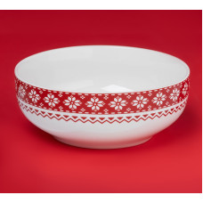 Салатник новогодний Доляна «Финский лес» 580 мл 10338007