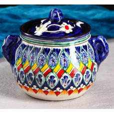 Сахарница Риштанская Керамика "Узоры" 800 мл 5279299