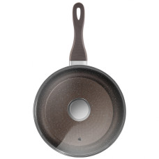 Сковорода ZEIDAN Z-90221 24см с крышкой