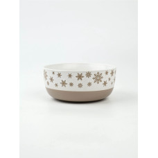 Тарелка новогодняя суповая «Снежная сказка» 15×7см 700мл 10412631