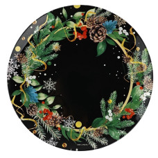 Тарелка плоская новогодняя «Зимние истории» 20см 9586665