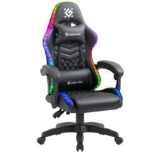 Игровое Кресло Defender Core Черный,RGB,класс 4,PU(64047)