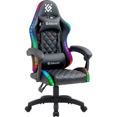 Игровое Кресло Defender Energy Черный,RGB,класс 4,PU Игровое Кресло Defender Energy Черный,RGB,класс 4,PU