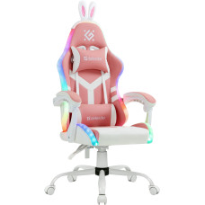 Игровое Кресло Defender Ideal розовый,RGB,класс 4,PU Игровое Кресло Defender Ideal розовый,RGB,класс 4,PU
