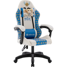 Игровое Кресло Defender Legas Белый/Синий/Магия,класс 2,PU Игровое Кресло Defender Legas Белый/Синий/Магия,класс 2,PU