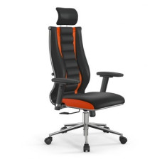 Кресло офисное ErgoLife Sit10 B2-160D-Mesh(X2)+Ecoleather(Extra)Черн\оранженый Кресло офисное ErgoLife Sit10 B2-160D-Mesh(X2)+Ecoleather(Extra)Черн\оранженый