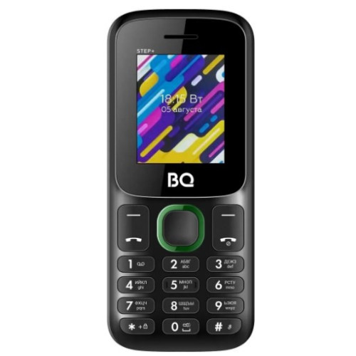 Моб. телефон BQ 1848 Step Plus Black-Green Моб. телефон BQ 1848 Step Plus Black-Green