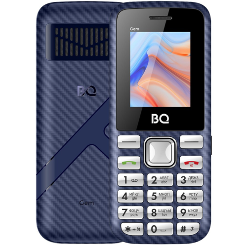 Моб. телефон BQ 1860 Gem Dark Blue (без ЗУ)