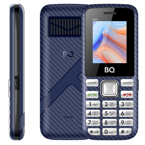 Моб. телефон BQ 1860 Gem Dark Blue (без ЗУ)