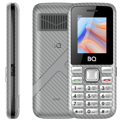 Моб. телефон BQ 1860 Gem Gray (без ЗУ) Моб. телефон BQ 1860 Gem Gray (без ЗУ)
