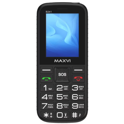 Моб.телефон Maxvi B241 Black
