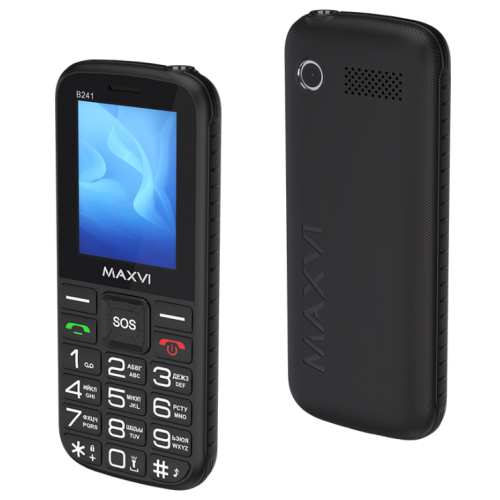 Моб.телефон Maxvi B241 Black