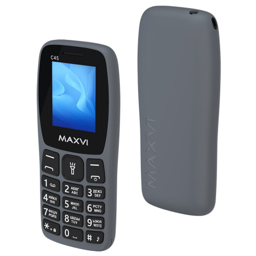 Моб.телефон Maxvi C45 Grey Моб.телефон Maxvi C45 Grey