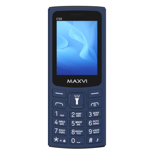 Моб.телефон Maxvi C50 Blue