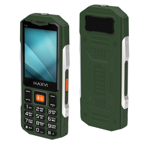 Моб.телефон Maxvi T19 Green Моб.телефон Maxvi T19 Green