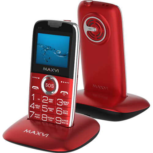 Моб.телефон Maxvi B10 Red