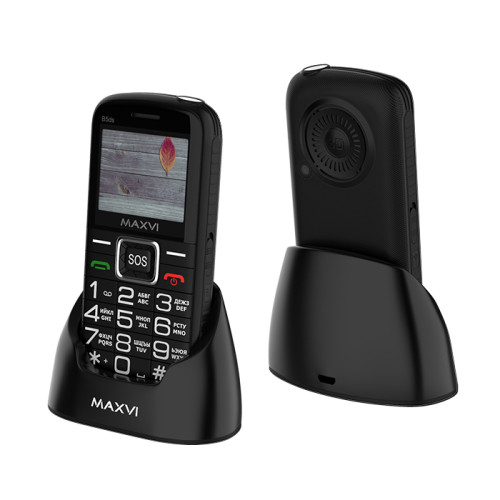 Моб.телефон Maxvi B5ds Black Моб.телефон Maxvi B5ds Black