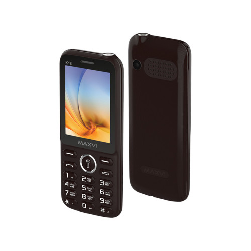 Моб.телефон Maxvi K18 Brown - купить в Луганске в магазине Xtel