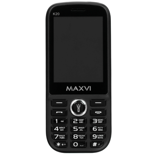 Моб.телефон Maxvi K20 Black Моб.телефон Maxvi K20 Black