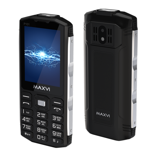 Моб.телефон Maxvi P101 Black