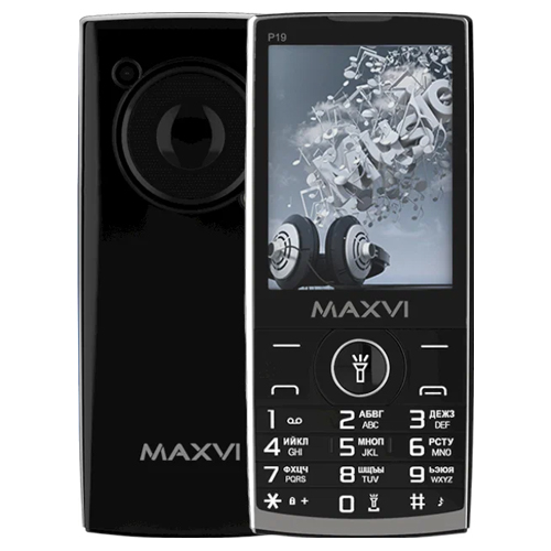 Моб.телефон Maxvi P19 Black Моб.телефон Maxvi P19 Black