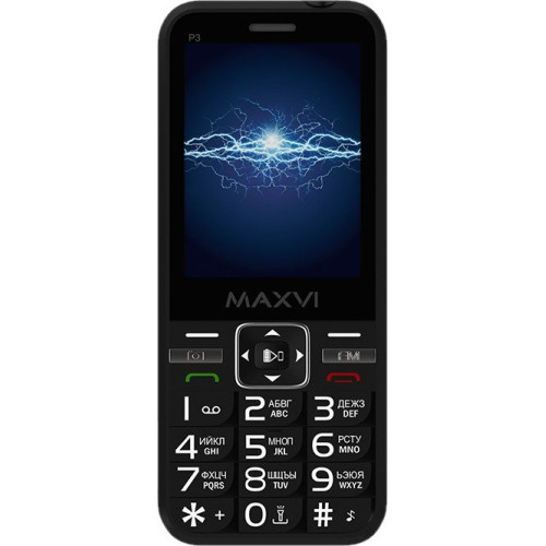 Моб.телефон P3 Maxvi Black