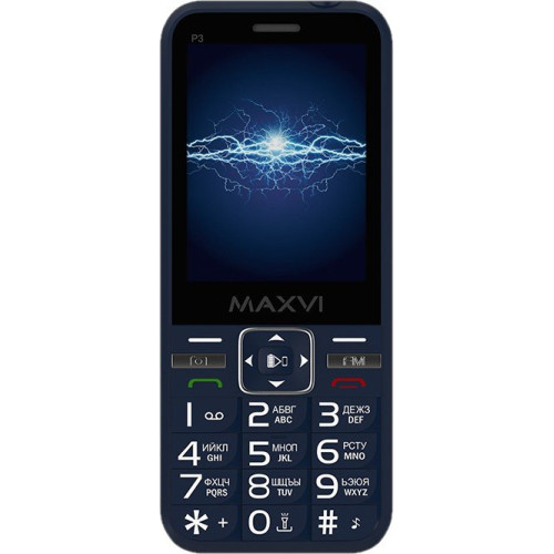 Моб.телефон P3 Maxvi Blue