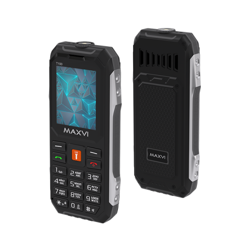 Моб.телефон Maxvi T100 Black
