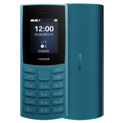 Моб. телефон Nokia 105 DS Cyan (TA-1557)