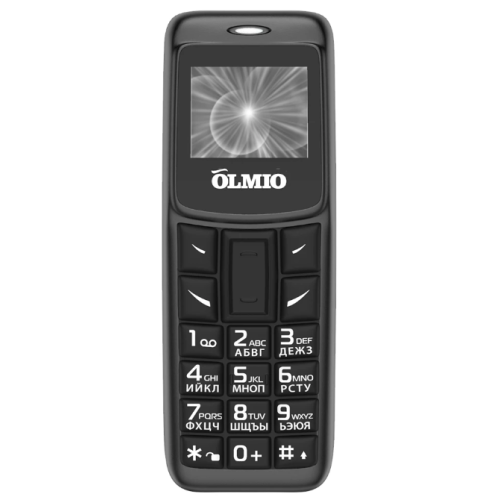 Моб. телефон A02 Olmio Black