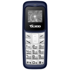 Моб. телефон Olmio A02 White-Blue Моб. телефон Olmio A02 White-Blue