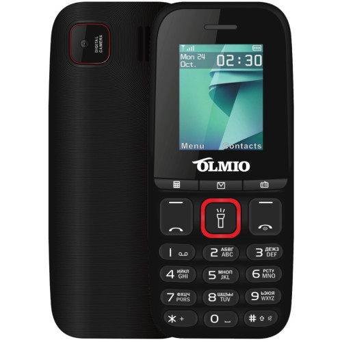 Моб. телефон A15 Olmio Black Моб. телефон A15 Olmio Black
