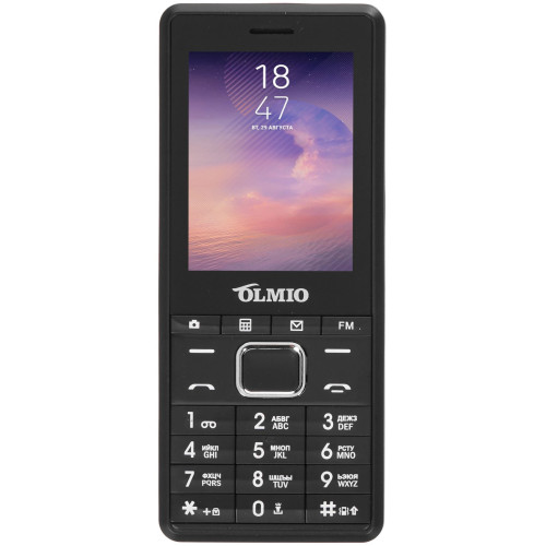 Моб. телефон A25 Olmio Black Моб. телефон A25 Olmio Black
