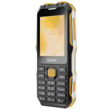 Моб.телефон Olmio X02 Black-Yellow