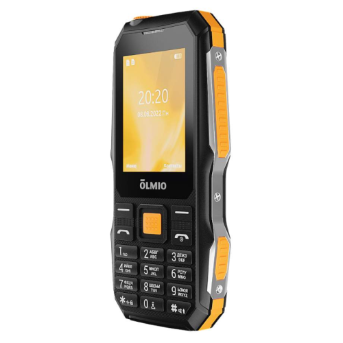 Моб.телефон Olmio X04 Black-Orange Моб.телефон Olmio X04 Black-Orange
